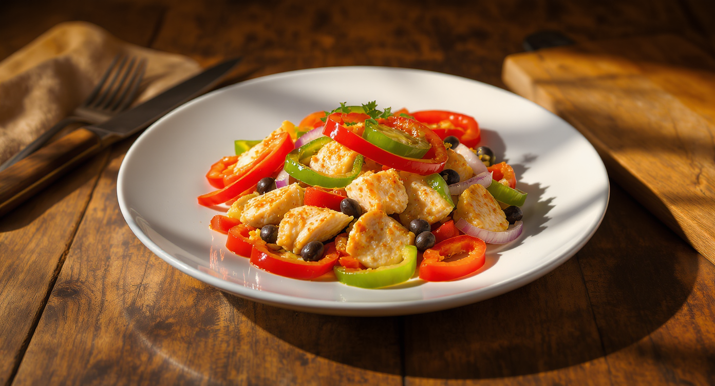 Zesty Chicken & Veggie Mexican Skillet