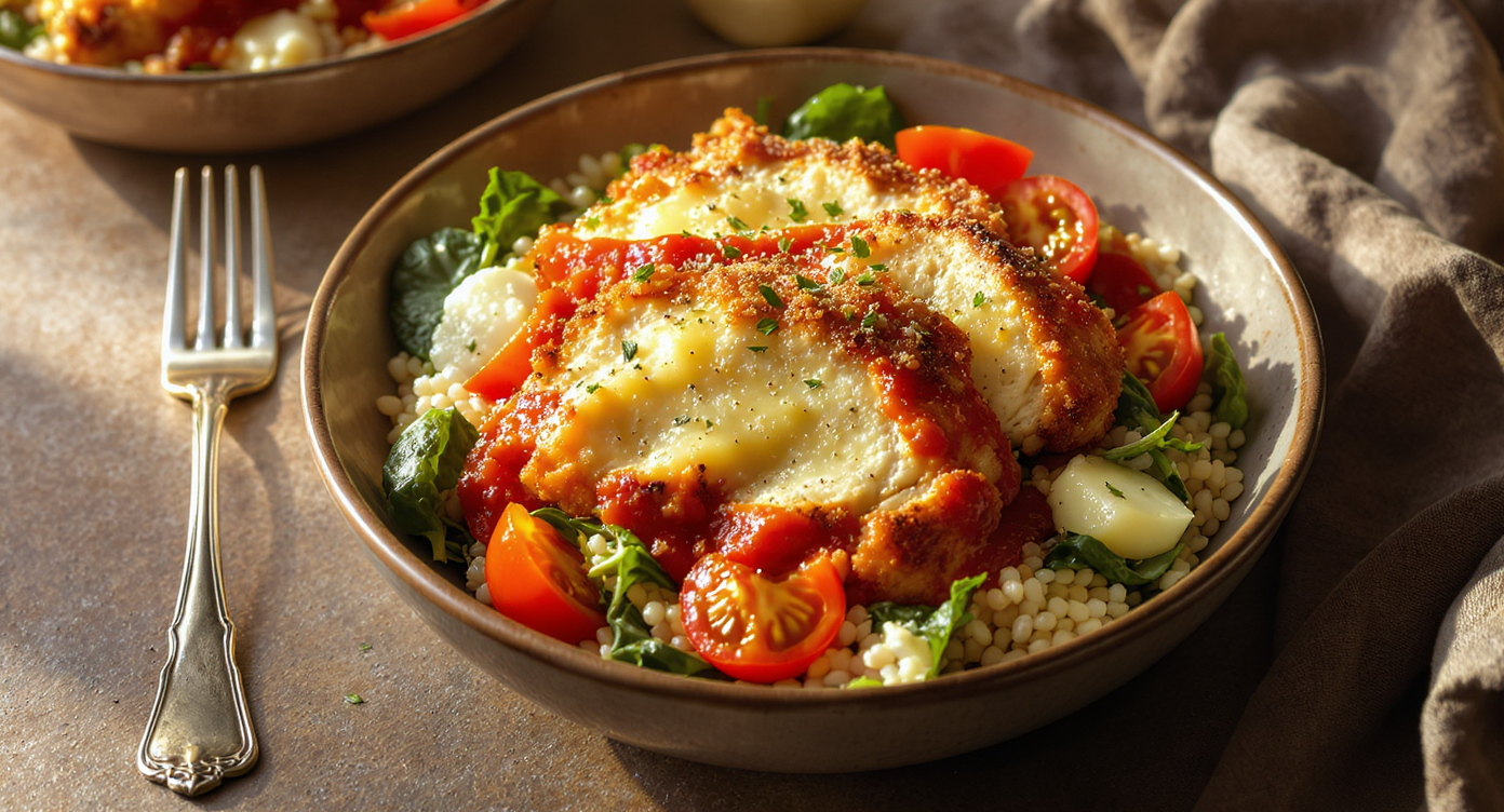 Italian Chicken Parmesan Power Bowls
