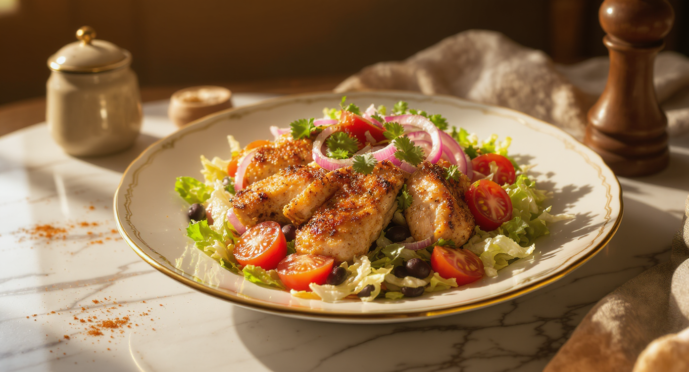 High-Protein Chicken Taco Bowls