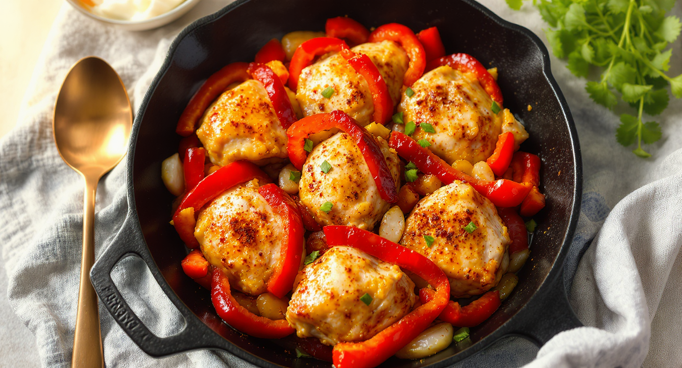 Bold Spice Stir-Fried Chicken Thighs