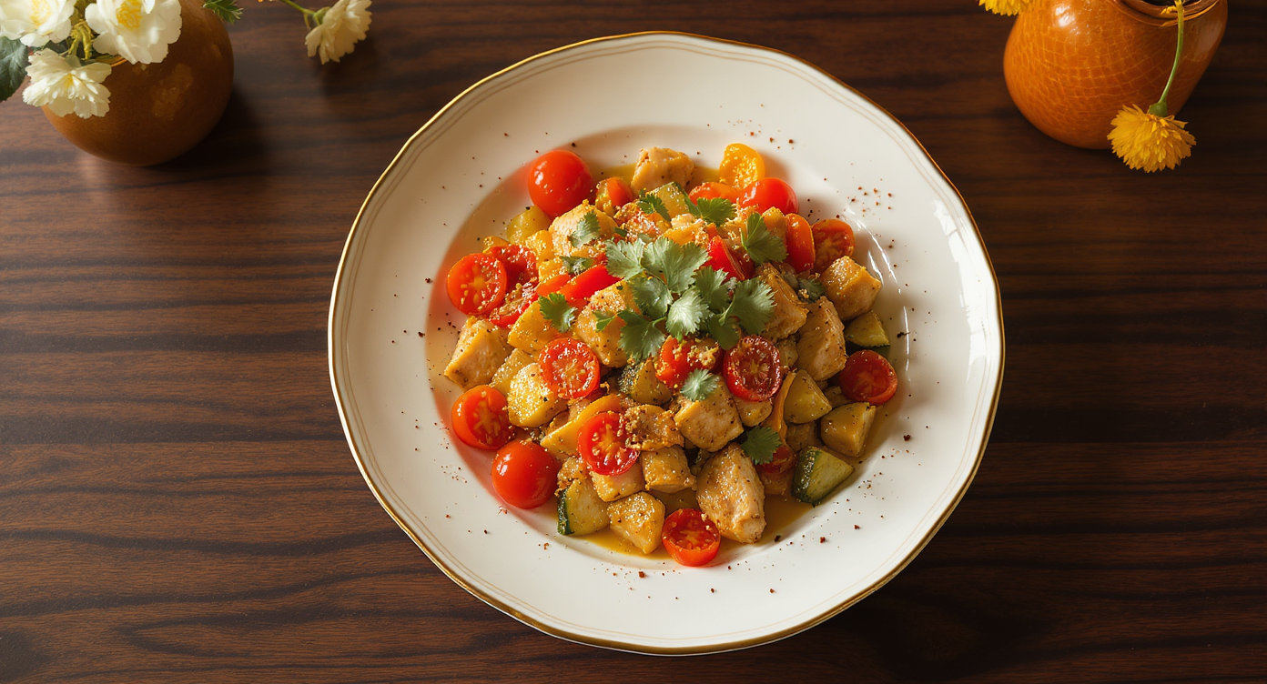 Mexican-Inspired Chicken & Veggie Skillet (Gluten-Free)