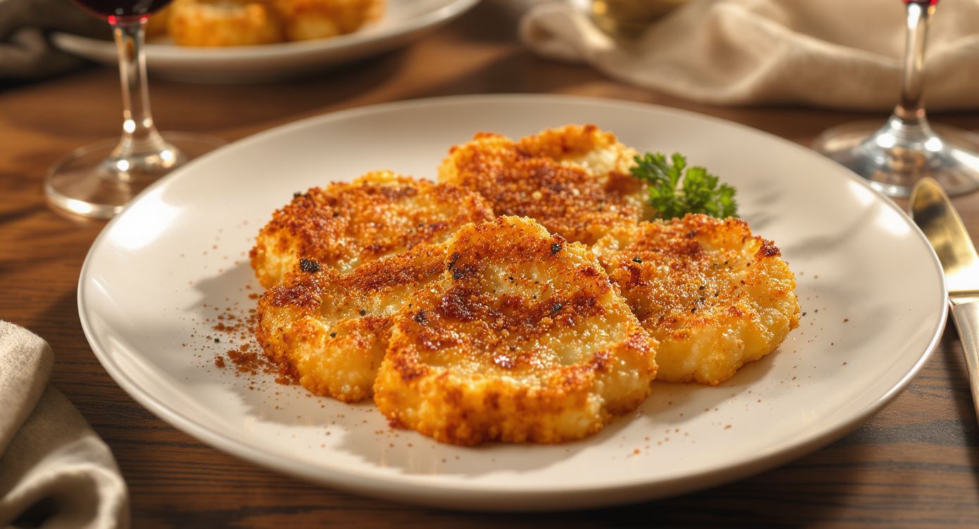 Crispy Oven-Fried Cauliflower Cutlets