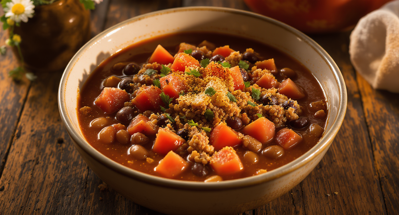 Crock Pot Chili with Fresh Tomatoes (No Onions or Bell Peppers)