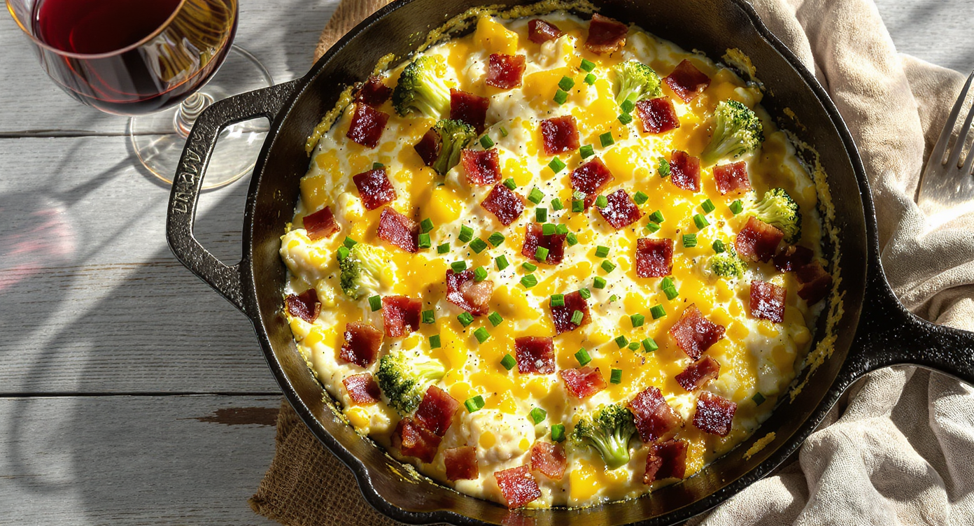 Keto Chicken Bacon Ranch Casserole
