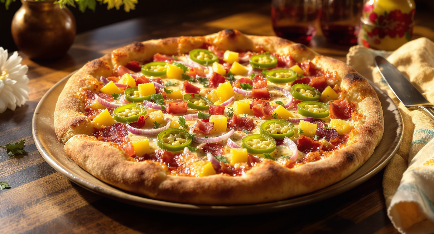 Maui Wowie-Inspired Pizza