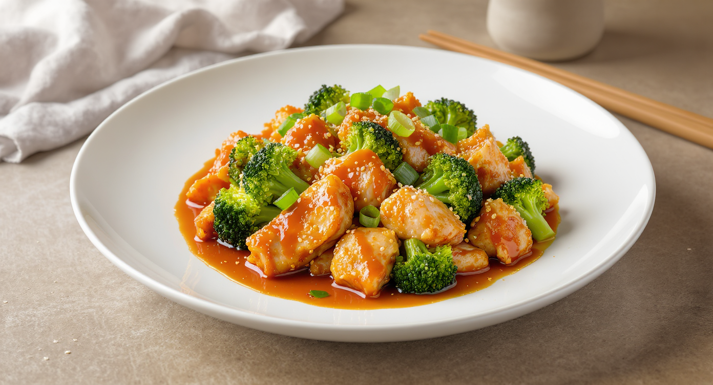 High-Protein Chicken & Broccoli Chinese Stir-Fry